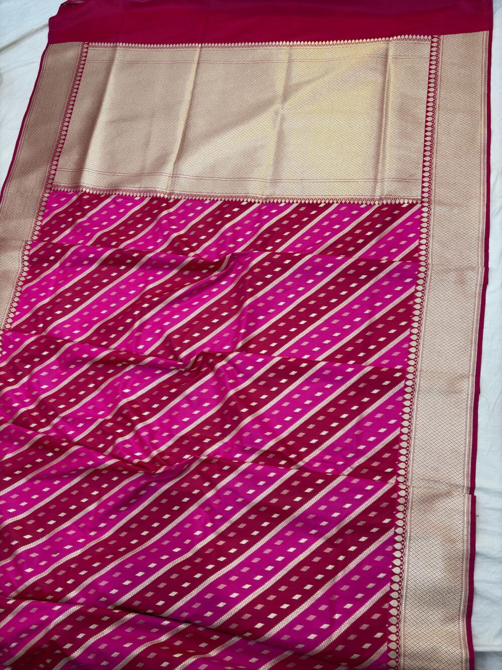 rangkat katan silk banarasi sarees - Image 2
