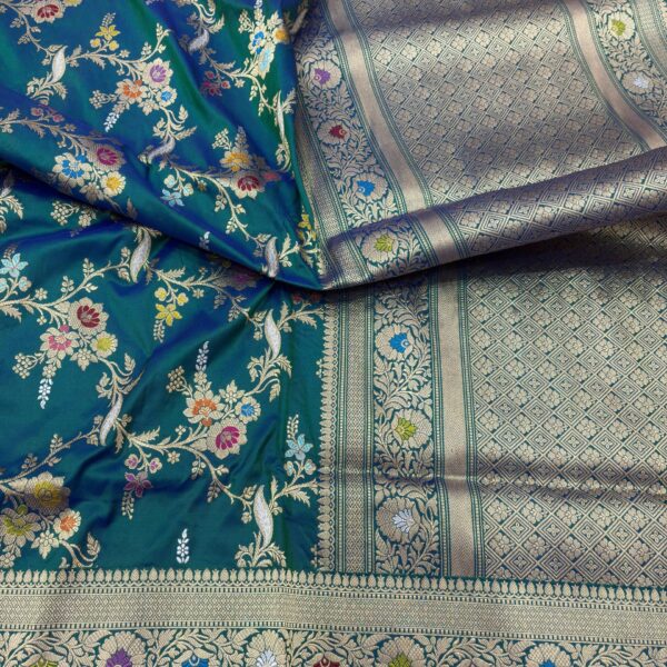 morpich pure katan silk banarasi handloom handwoven kdhawa sarees