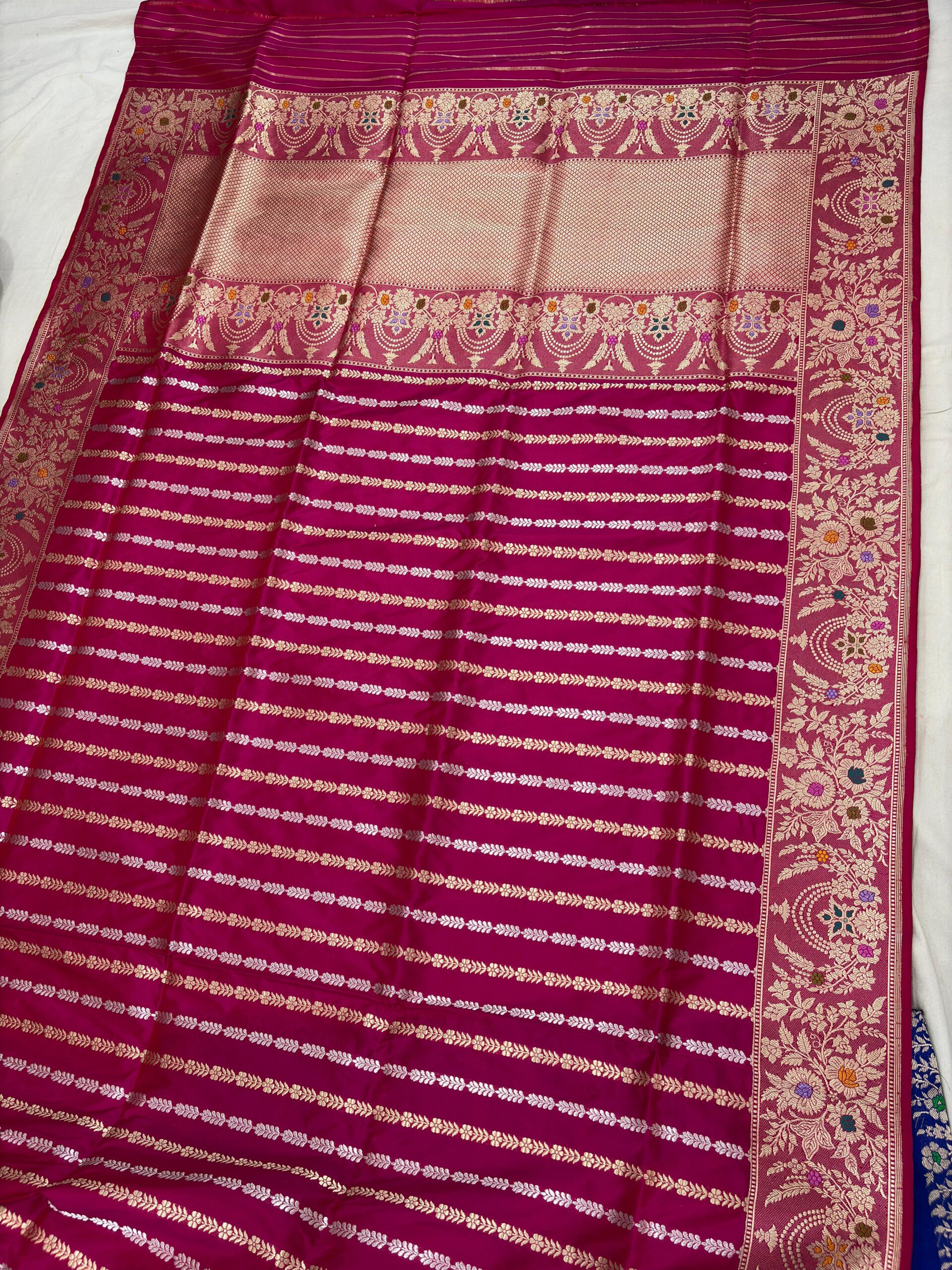 WhatsApp Image 2025-08-31 at 5.01.54 PM (3) ranipink shade pure katan silk banarasi handloom handwoven sarees - Image 2