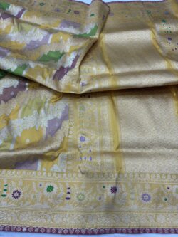 rangkat pure katan silk banarasi handloom handwoven kadhwa sarees, 
