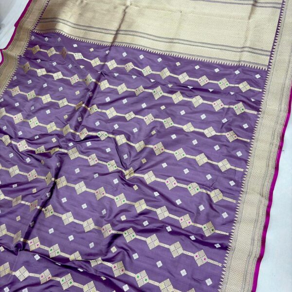 pure raw mango silk banarasi handloom handwoven kadhwa sarees