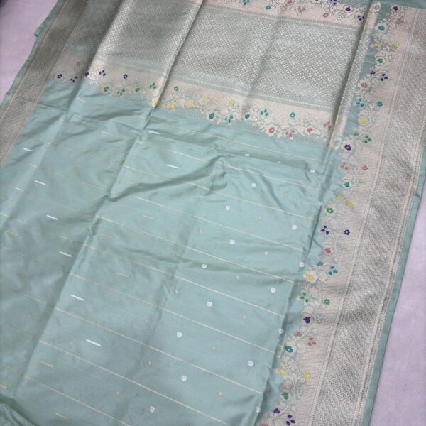 colour pure katan silk banarasi handloom handwoven kadhwa sarees,